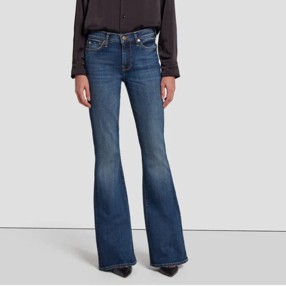 7 For All Mankind Dark Ali Jeans Size 29 - Picture 1 of 13
